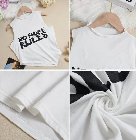 No more rules graphic shirt