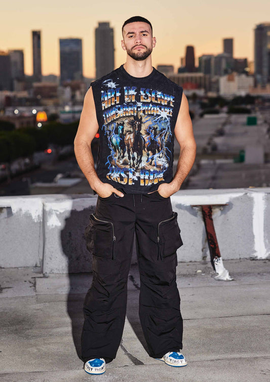 ART OF ESCAPE HORSE MUSCLE TEE