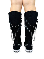 rawr xd black white edgy fashion outfit