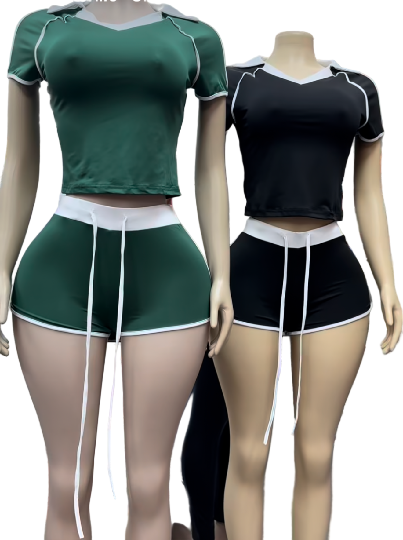 Collar short set