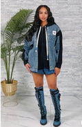 Denim Sweater