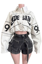 end game leather varsity women street style