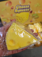 Triangle Cheese Squishy Fidget Toy for Stress Relief