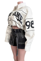 end game leather varsity modern varsity outfit