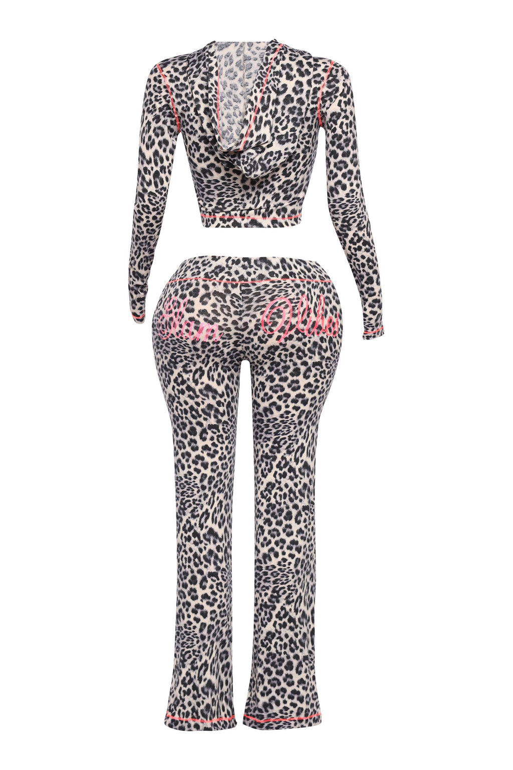 Glam Leopard lounge set