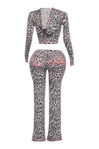 Glam Leopard lounge set