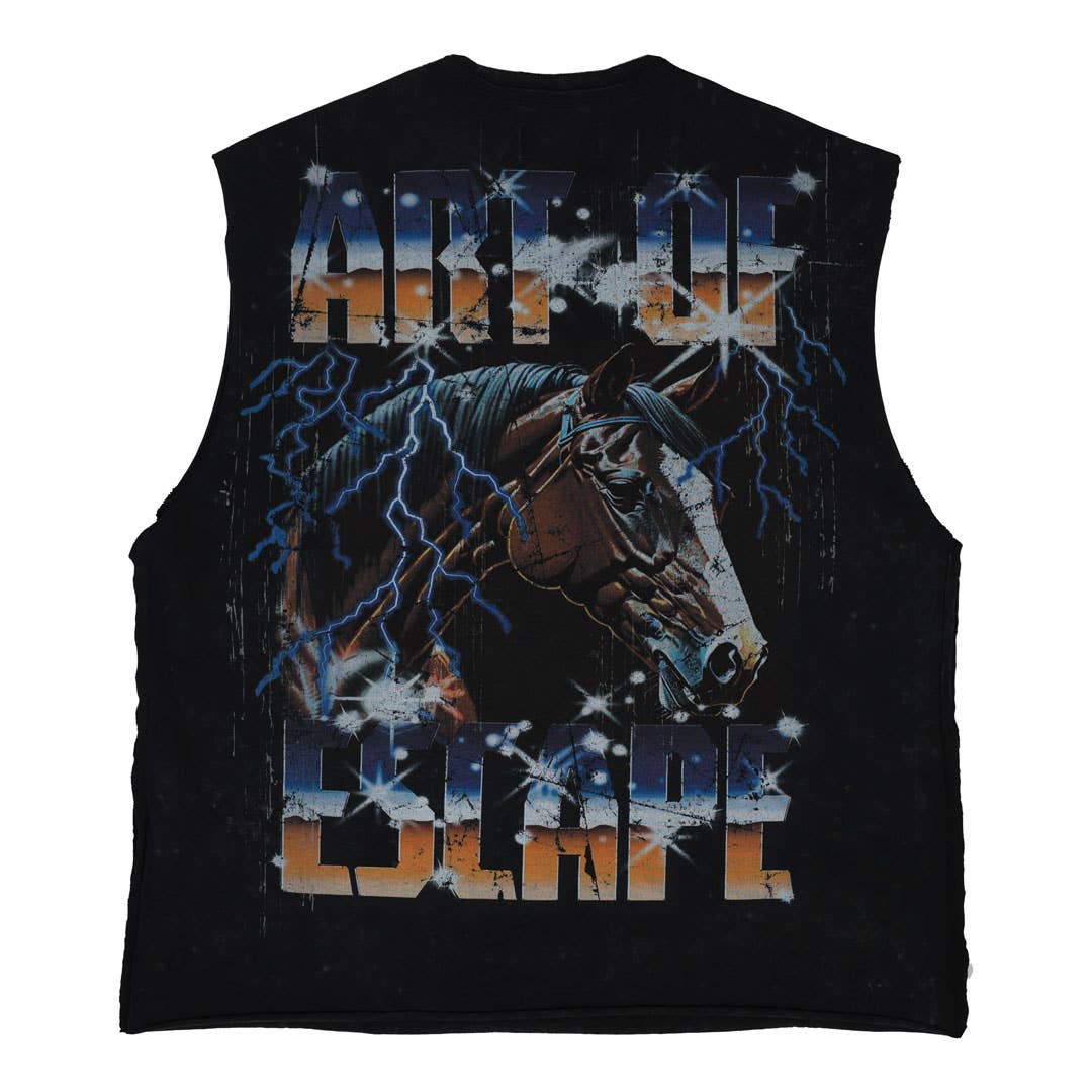ART OF ESCAPE HORSE MUSCLE TEE