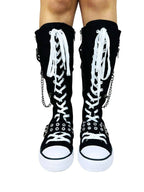 rawr xd black white alt streetwear footwear