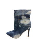 Dark Denim Ankle Boot