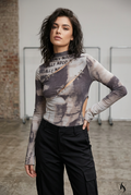 After Dark Lace-Up Top
