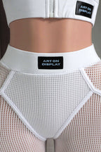 popcorn mesh long sleeve top legging set trendy night outfit