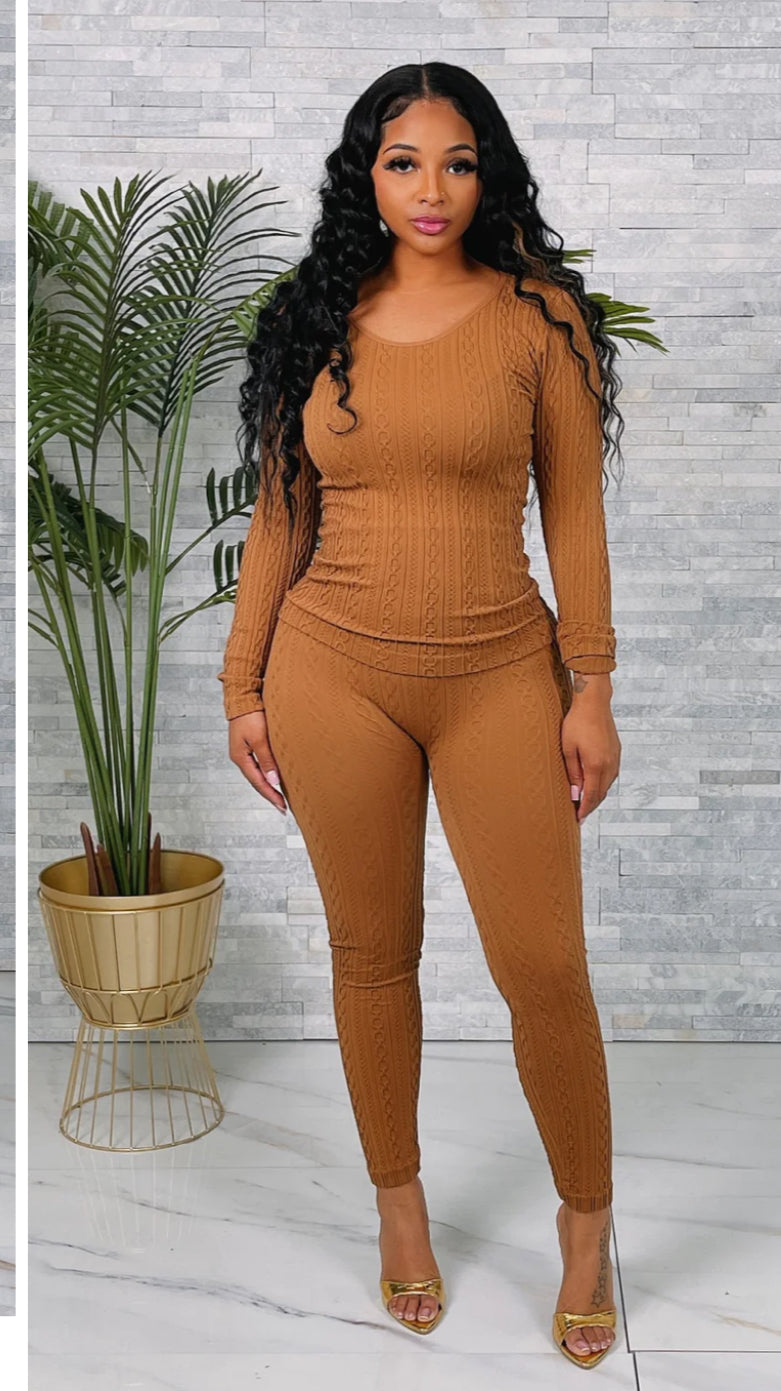She cute two-piece set