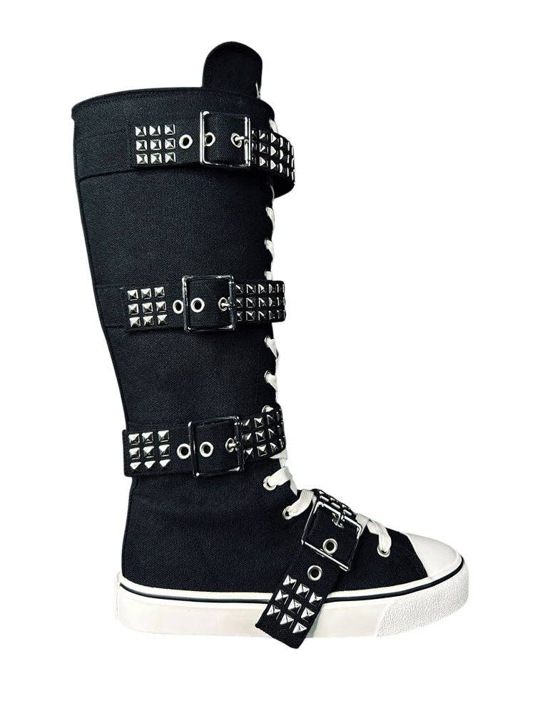 rawr xd stud black silver punk streetwear outfit