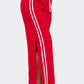 Slit Two White Stripes Flare Pants