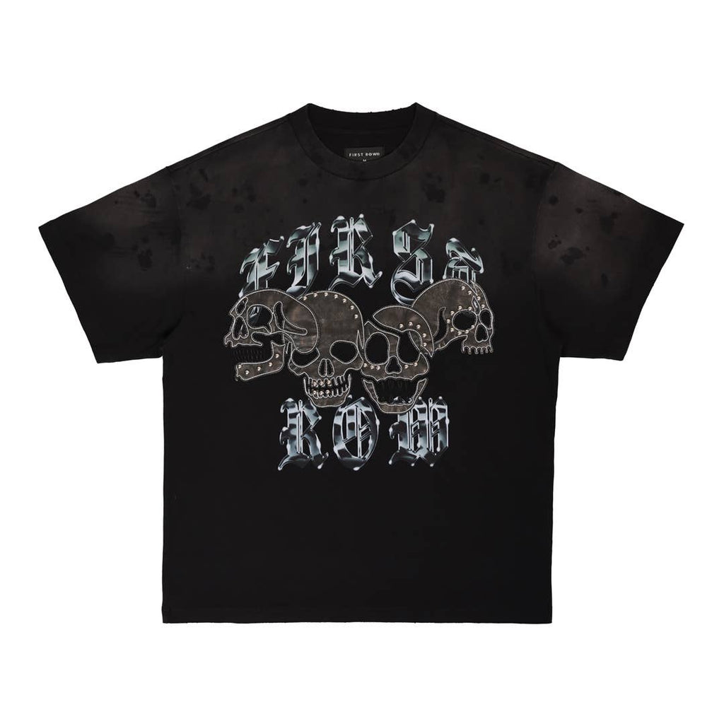 WAKE UP AND BE FIERCE APPLIQUE TEE