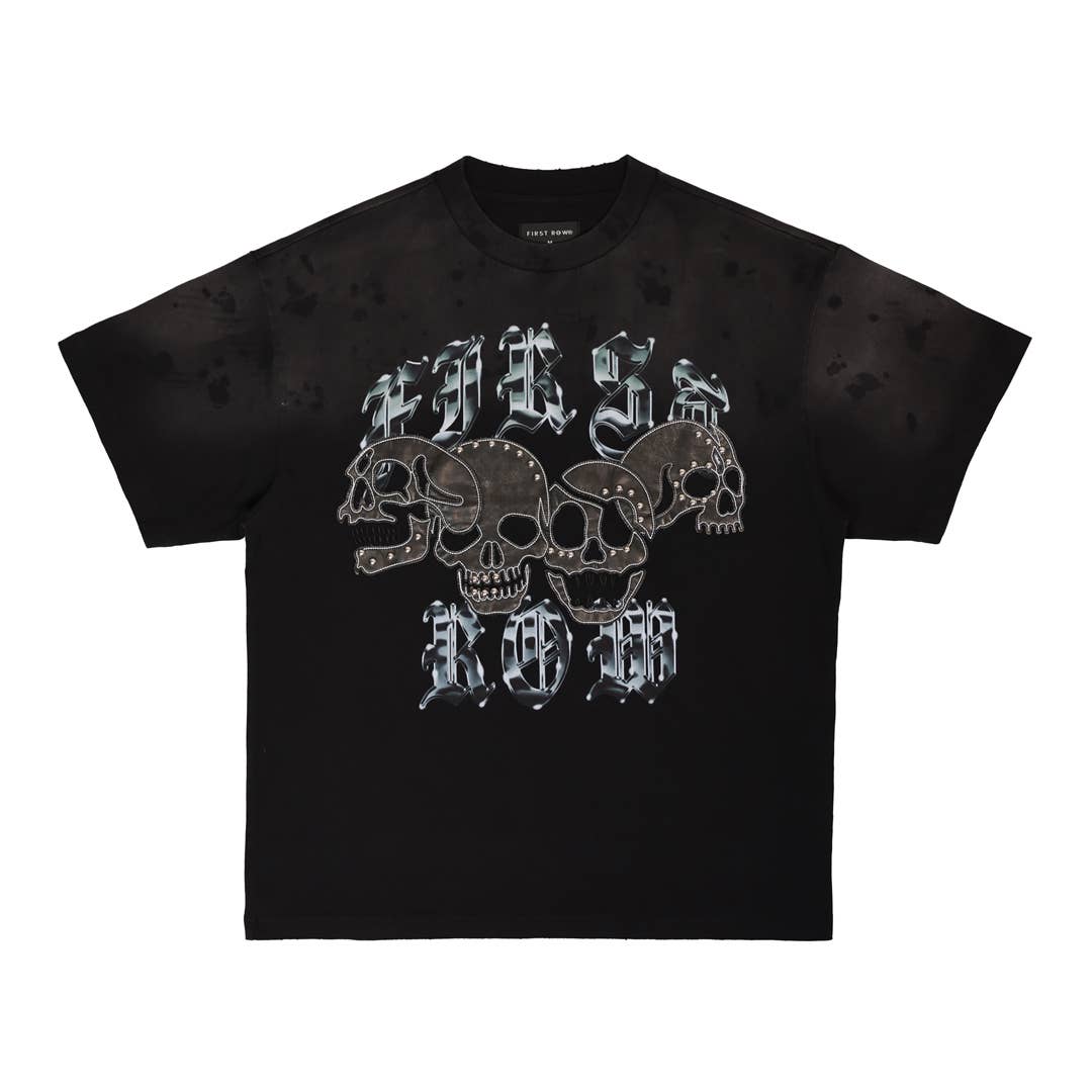 WAKE UP AND BE FIERCE APPLIQUE TEE