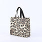 50pcs, 4 Sizes Leopard Animal Print Non-woven Gift Bag