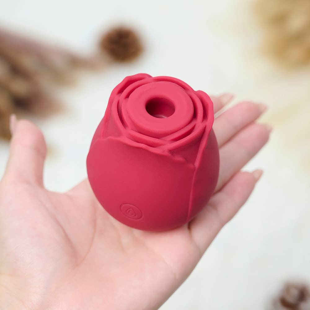 Close-up of Rose Toy Red makeup item