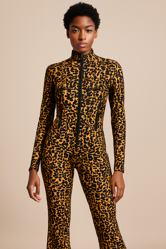 Wild Instinct Leopard Two-Piece Set