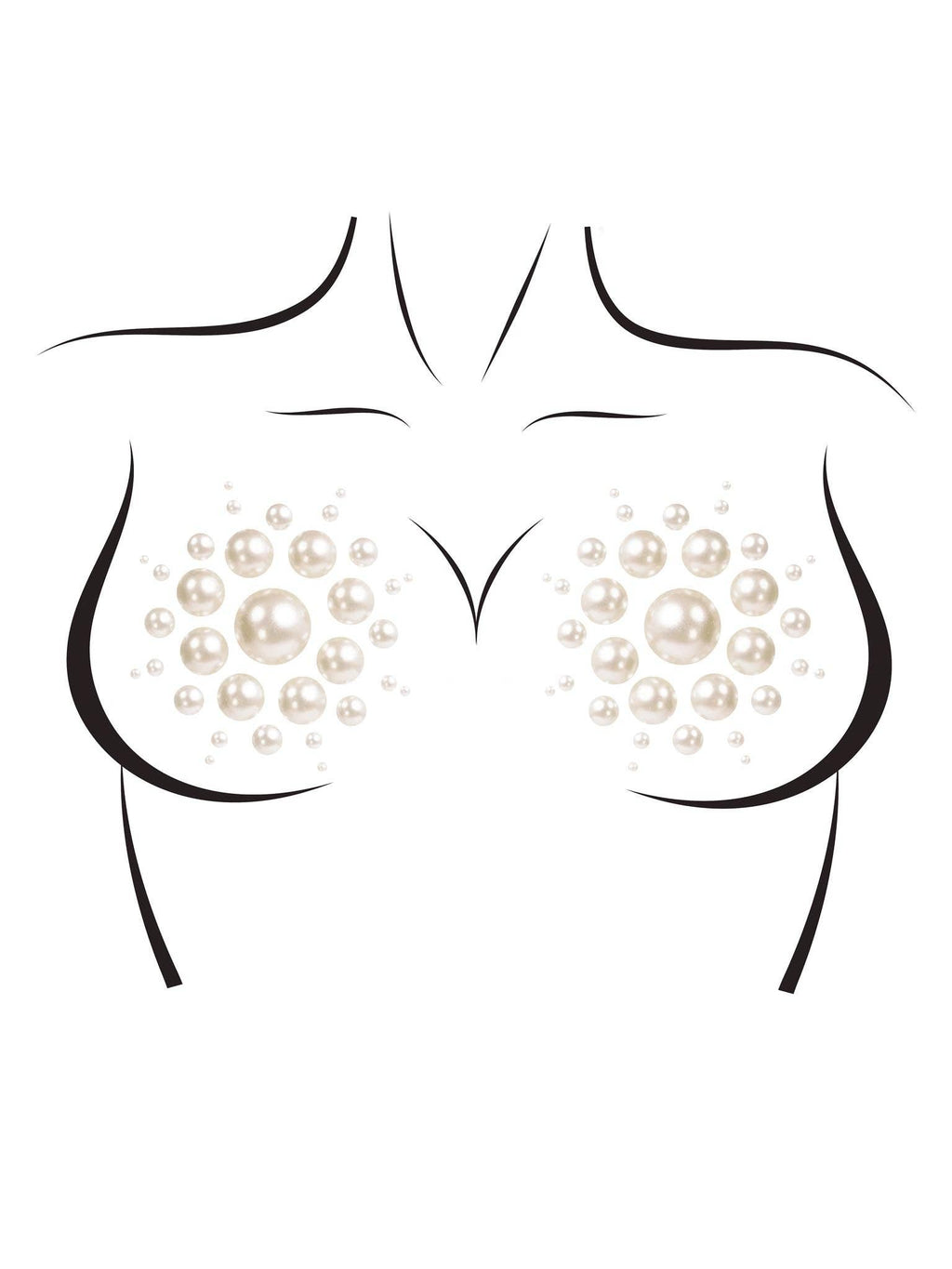 isla pearl nipple covers elegant pearl design