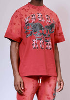 WAKE UP AND BE FIERCE APPLIQUE TEE