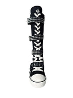 rawr xd stud black silver edgy fashion look