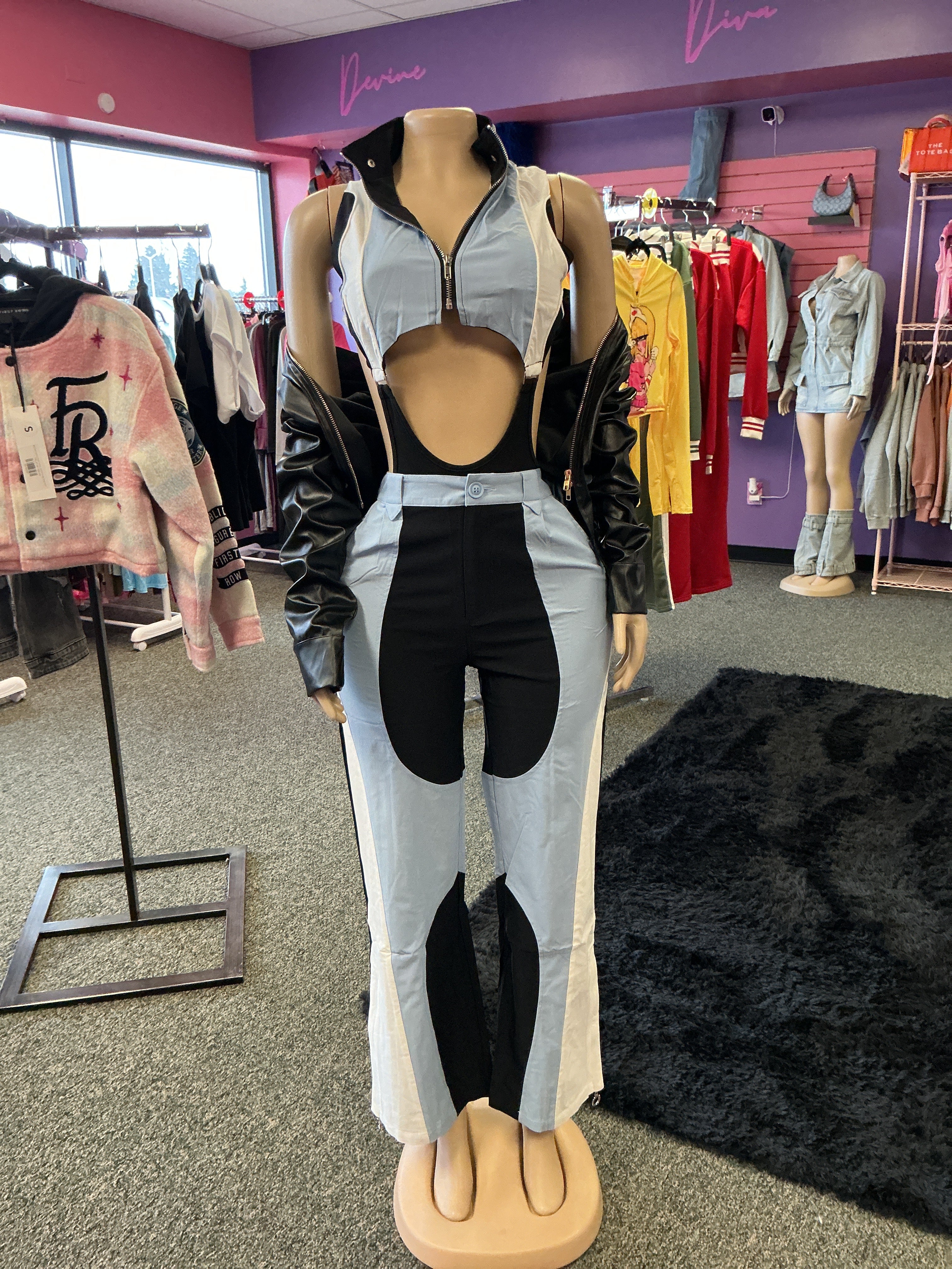 Charlie Angel Trouser Set for Women front view