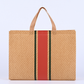 50 pcs, 3 size Caramel Orange red green stripe non-woven bag