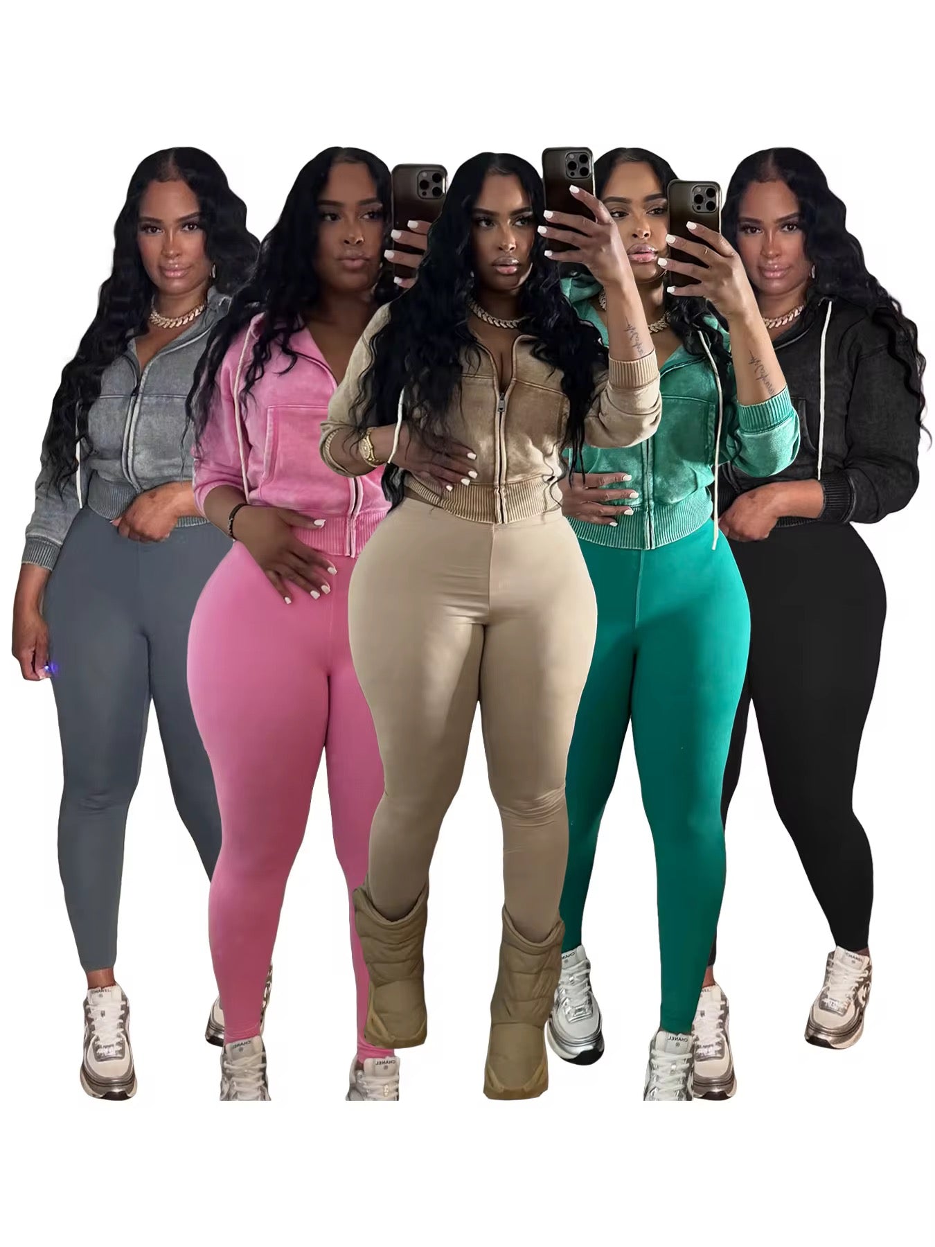 simple & causal set women fashion outfit