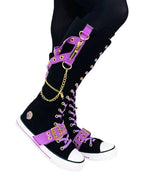 rawr xd clawdeen black purple y2k outfit