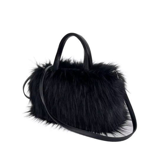 Faux Fur Handbag