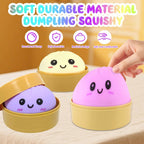 TPR Dumpling Bun Squishy Fidget Toy for Stress Relief