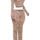 Glam Leopard lounge set