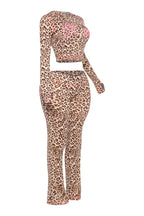 Glam Leopard lounge set