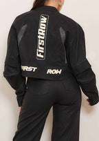 Furious Motor Racing Leather Jacket for Women casual outfit