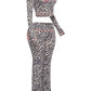 Glam Leopard lounge set