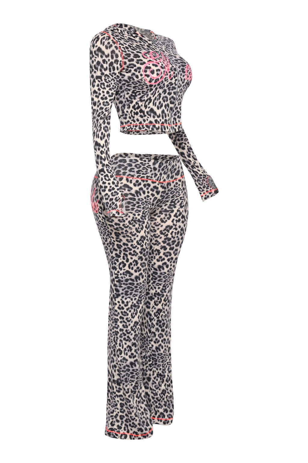 Glam Leopard lounge set