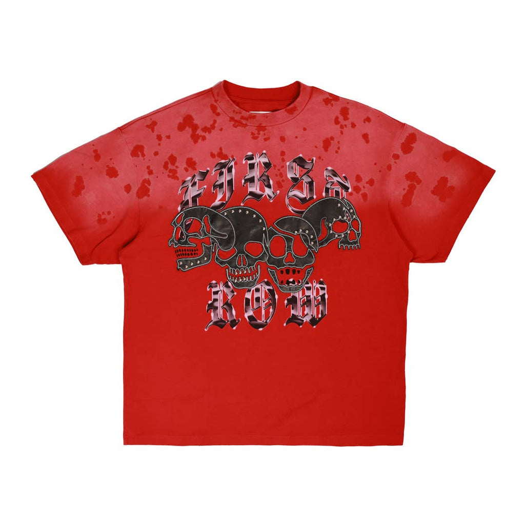WAKE UP AND BE FIERCE APPLIQUE TEE