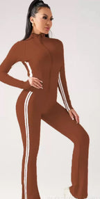 Stripe Zip Up Set two piece tracksuit