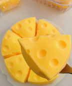 Triangle Cheese Squishy Fidget Toy for Stress Relief
