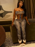 checkered jumpsuit trendy streetwear fashion