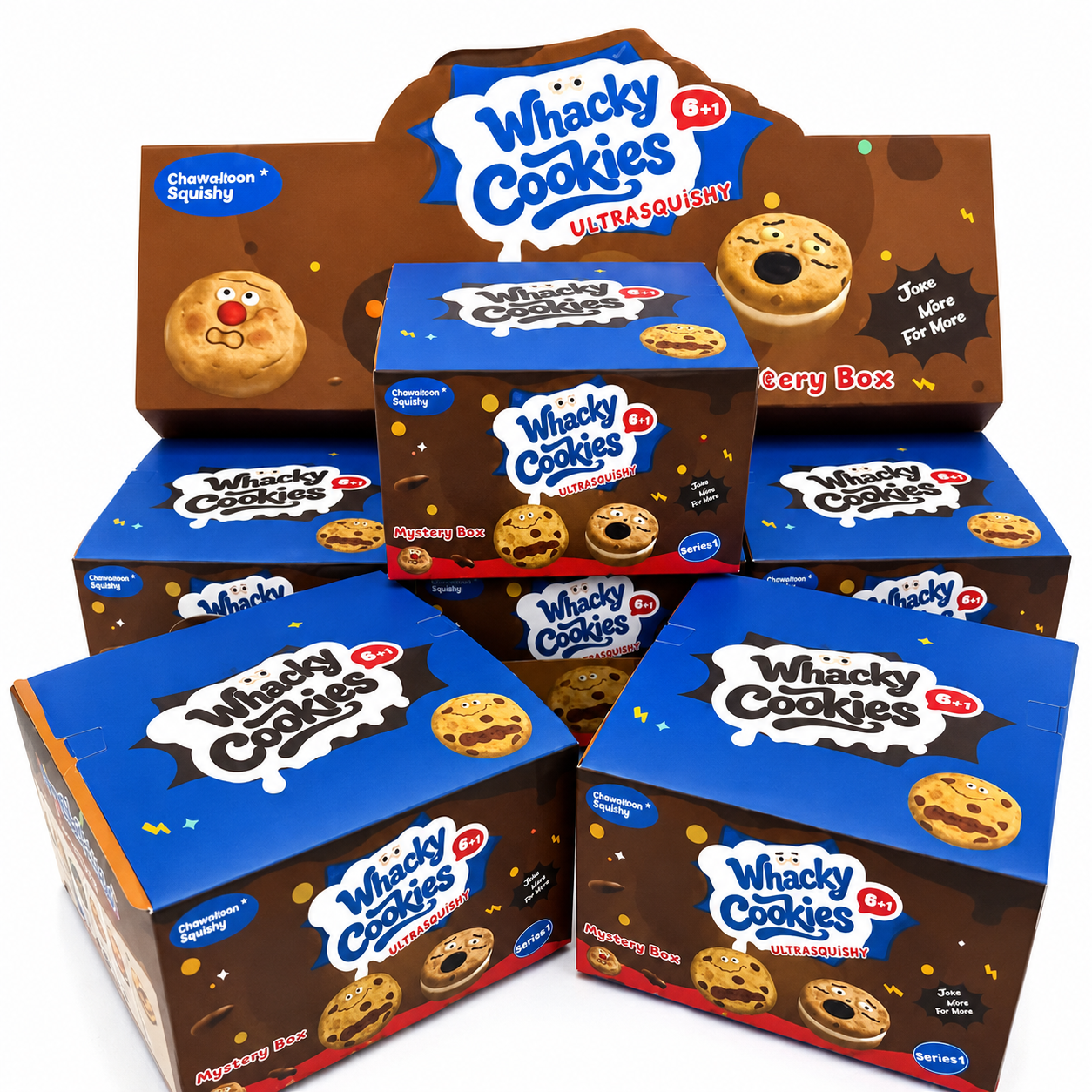 Whacky Cookies Slow Rise PU Squishy Mystery Box