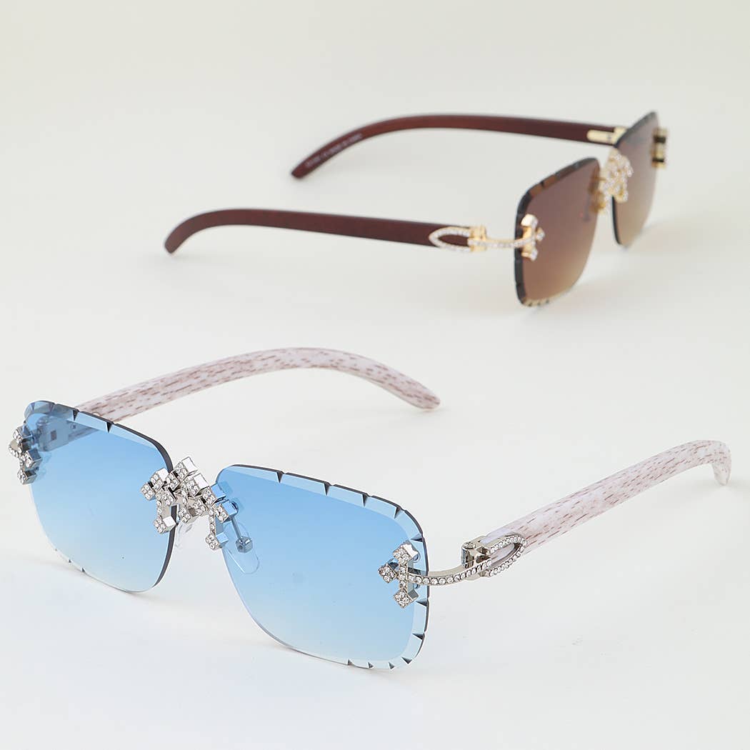 Bejeweled Royal Frame Sunglasses
