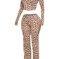 Glam Leopard lounge set