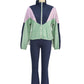 Striped sweatshirt set leggings tracksuit