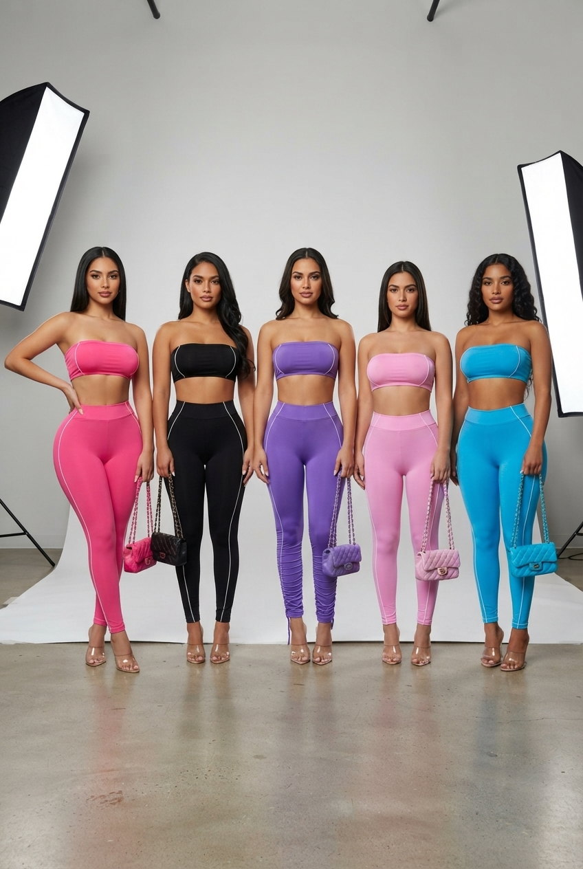 Snatched And Style Set | Women’s Body Sculpting Activewear Set