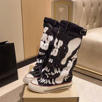 Slouch Boot women knee high boots