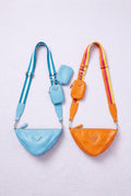Diamond crossbody handbag