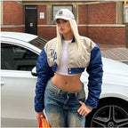 ny cropped jacket women fashion outfit