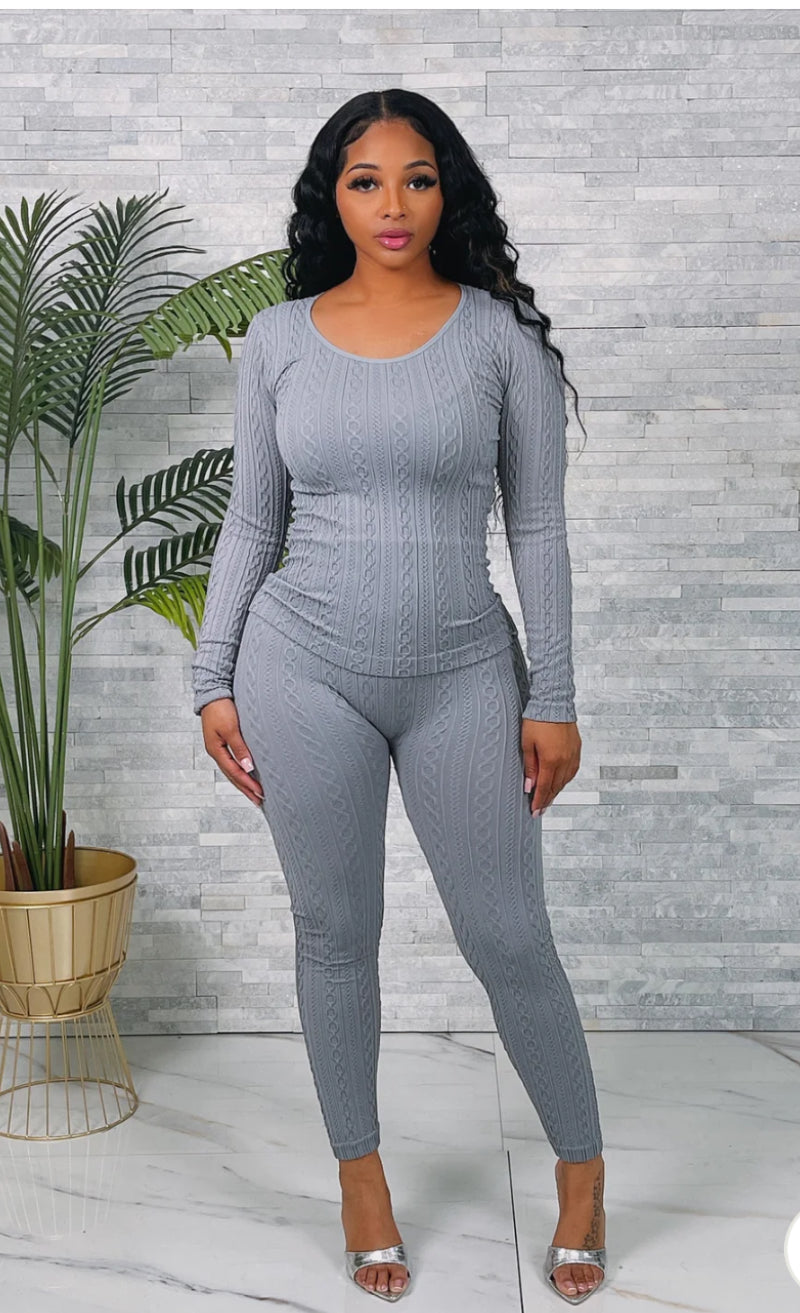 She cute two-piece set
